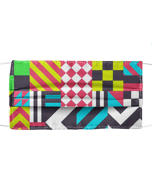 Colorful Pattern 3 Mask