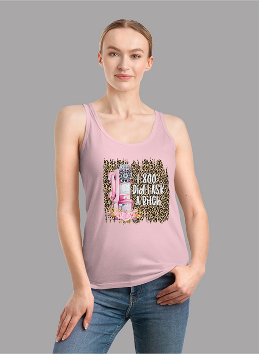 1-800- Did  Women Tank Top