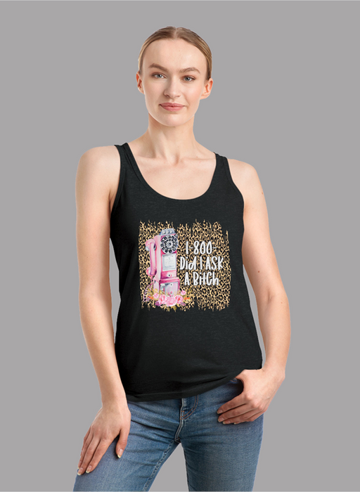 1-800- Did  Women Tank Top