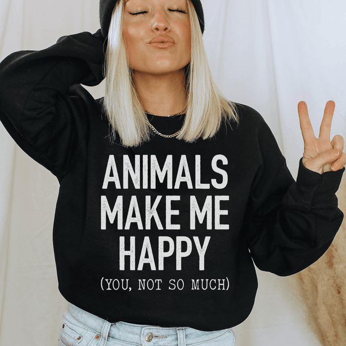 Animals Make Me Happy