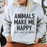 Animals Make Me Happy