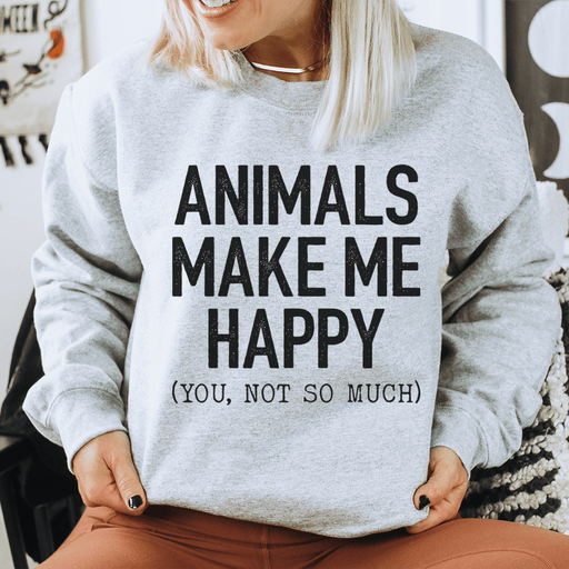 Animals Make Me Happy
