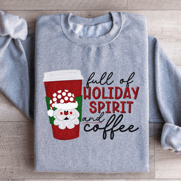 Full Of Holiday Spirit And Coffee