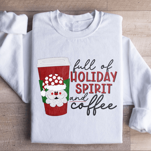 Full Of Holiday Spirit And Coffee