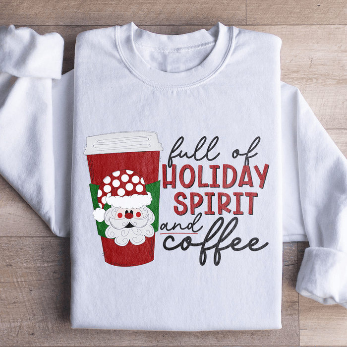 Full Of Holiday Spirit And Coffee