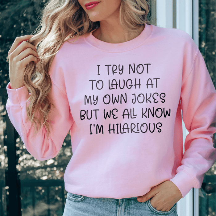 I Try Not To Laugh At My Own Jokes