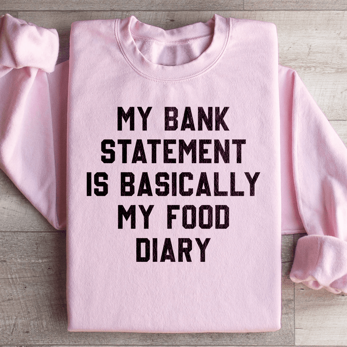My Bank Statement Is Basically My Food Diary