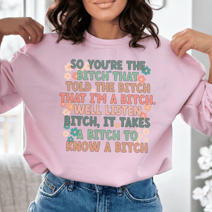 So You're The B