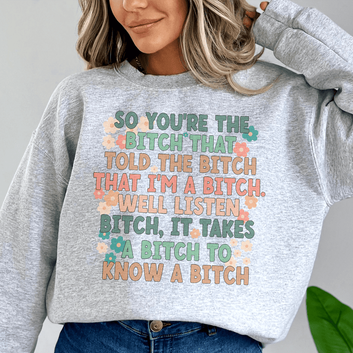 So You're The B