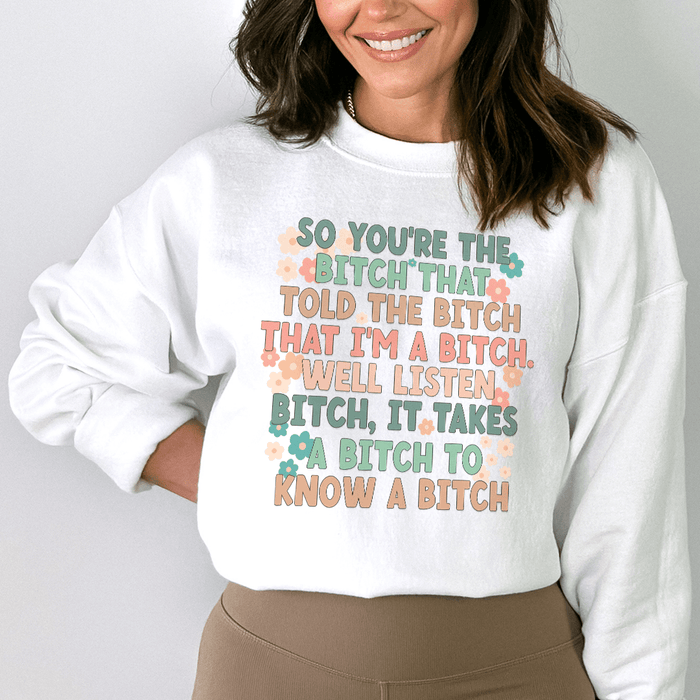 So You're The B
