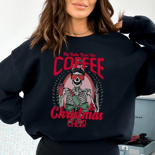 This Babe Runs On Coffee & Christmas Cheer
