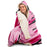 Pink-Camo Hooded Blanket