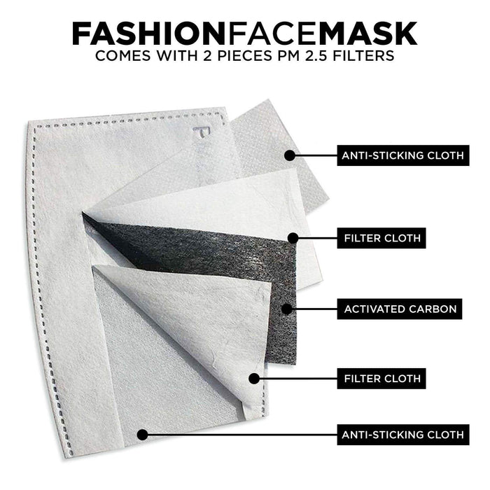 Underwater Pattern Mask