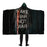 Make War not War Hooded Blanket