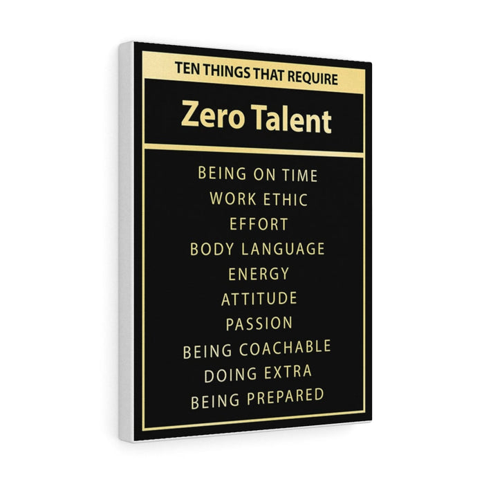 Zero Talent