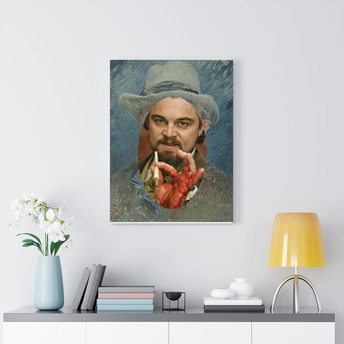 CALVIN CANDIE ON A VAN GOGH PAINTING