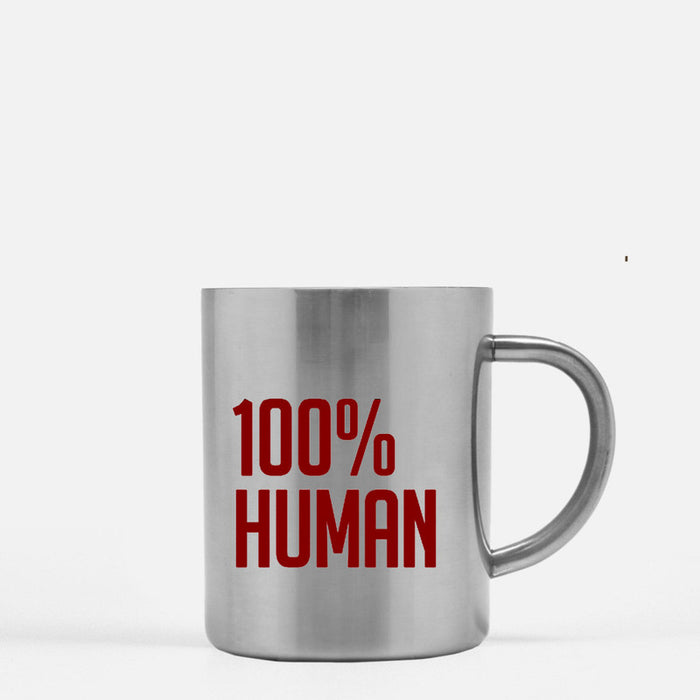 100% Human Gold & Silver Mug