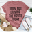 100% Not Leaving The House Today Tee