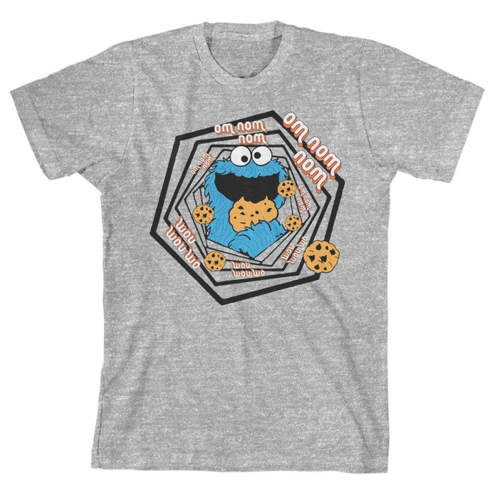 Boys Sesame Street Shirt Youth Cookie Monster Apparel