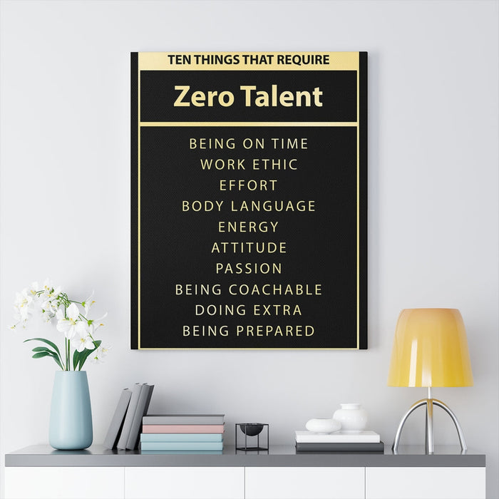 Zero Talent