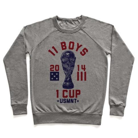 Virgin Teez  Pullover 11 BOYS 1 CUP CREWNECK SWEATSHIRT