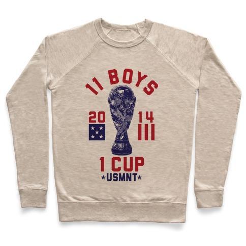 Virgin Teez  Pullover 11 BOYS 1 CUP CREWNECK SWEATSHIRT