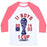 Virgin Teez  Baseball Tee 11 BOYS 1 CUP UNISEX CLASSIC BASEBALL TEE