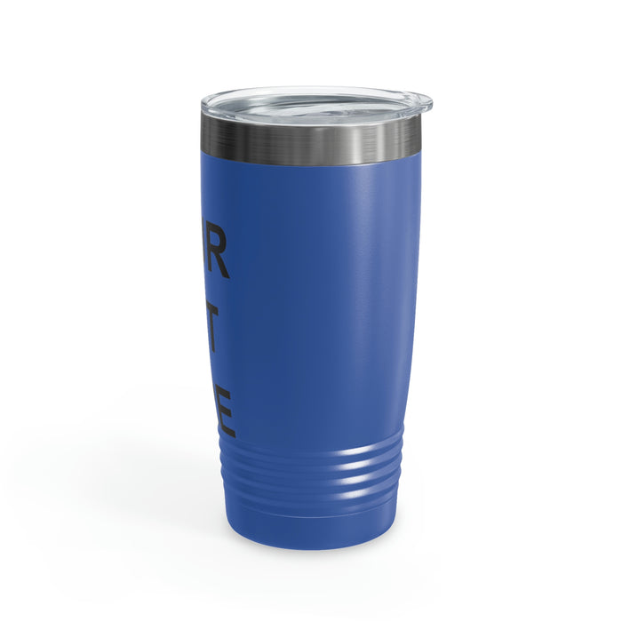 Custom Logo Tumbler, Team Logo Here Tumbler, Personalized Tumbler, Text on a Tumbler, Your Business Logo or Brand Logo Ringneck Tumbler, 20oz
