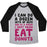 Virgin Teez  Baseball Tee 12 SETS OF REPS AND DONUTS UNISEX TRI-BLEND BASEBALL TEE