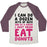 Virgin Teez  Baseball Tee 12 SETS OF REPS AND DONUTS UNISEX TRI-BLEND BASEBALL TEE