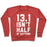 Virgin Teez  Pullover 13.1 ISN'T HALF OF ANYTHING CREWNECK SWEATSHIRT