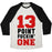 Virgin Teez  Baseball Tee 13 POINT F***IN ONE (MENS) UNISEX TRI-BLEND BASEBALL TEE