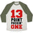Virgin Teez  Baseball Tee 13 POINT F***IN ONE (MENS) UNISEX TRI-BLEND BASEBALL TEE