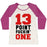 Virgin Teez  Baseball Tee 13 POINT F***IN ONE (MENS) WOMEN'S TRI-BLEND BASEBALL TEE