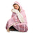 Abstract Pattren Hooded Blanket