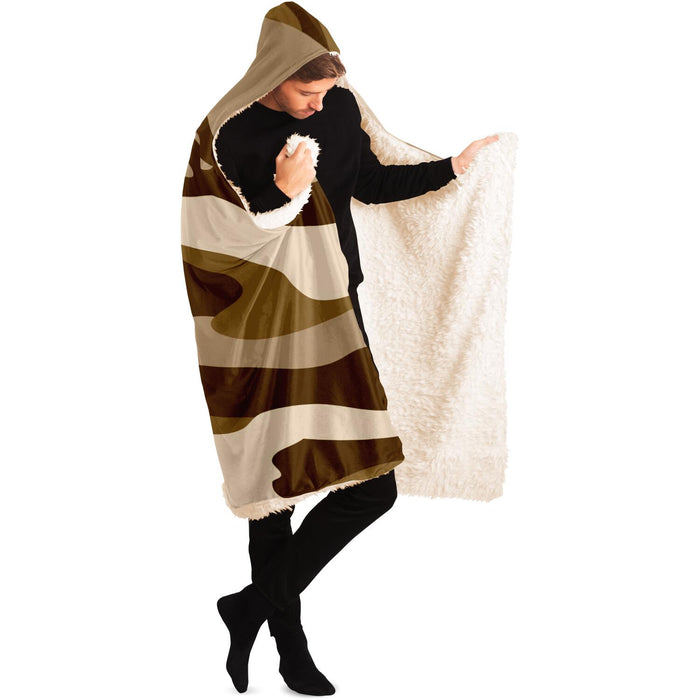 DD Multicam Hooded Blanket