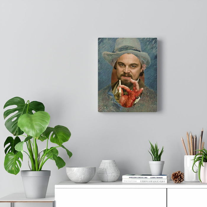 CALVIN CANDIE ON A VAN GOGH PAINTING