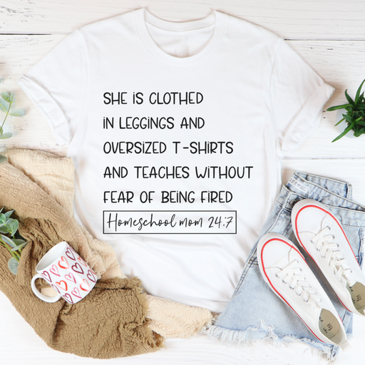 Homeschool Mom 24/7 Tee