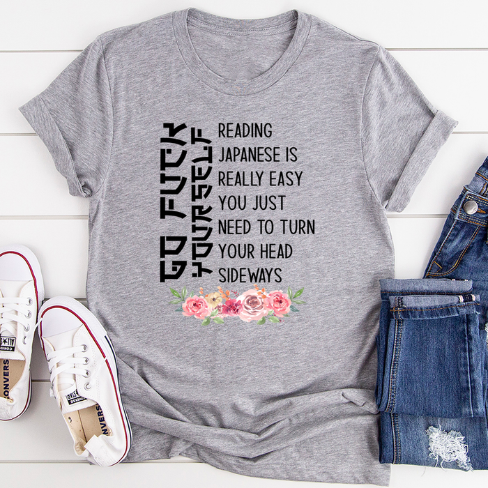 Reading Japanese Is Really Easy Tee