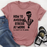 How To Avoid Stress Tee