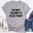 Im Only Talking To Jesus Today Tee