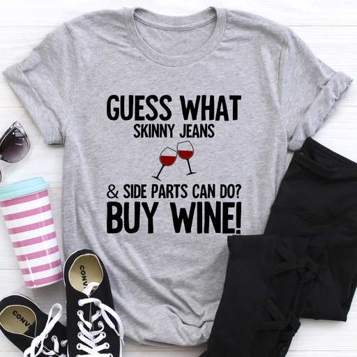 Skinny Jeans & Side Parts Tee