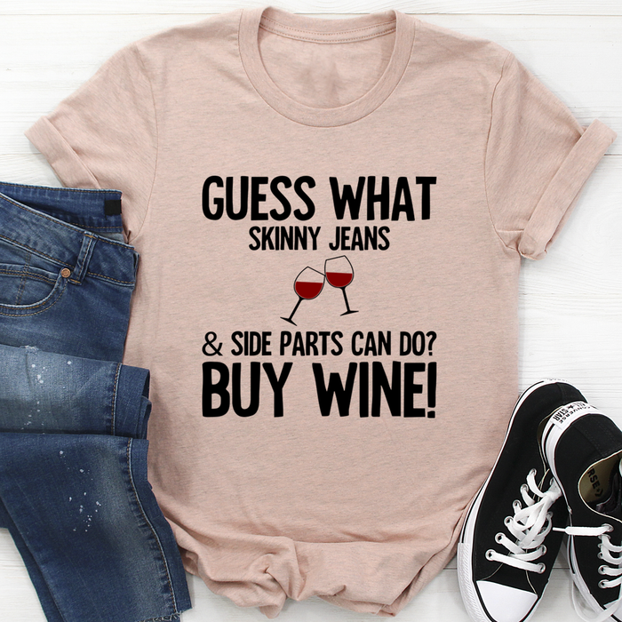 Skinny Jeans & Side Parts Tee