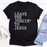 Leave The Judgin to Jesus Tee