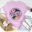 She Is Strong Proverbs Floral Mom Tee