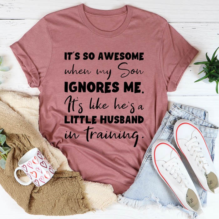 Little Husband In Training Tee