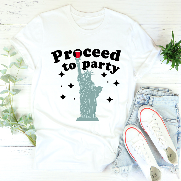 Proceed To Party Tee