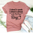 I Dont Cook I Dont Clean Tee