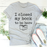 I Closed My Book To Be Here Tee