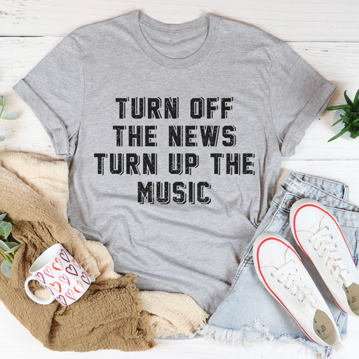 Turn Up The Music Tee